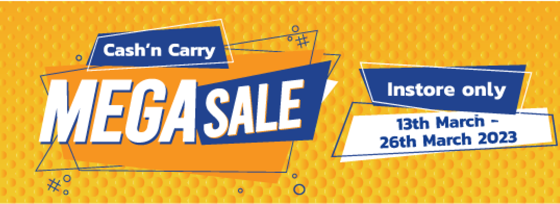 FS134793 TRESI Mega Sale Web Banner